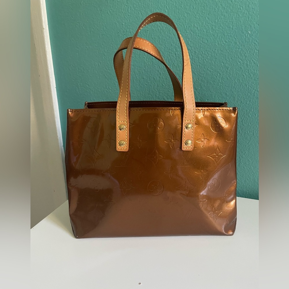 Louis Vuitton bronze vernice PM